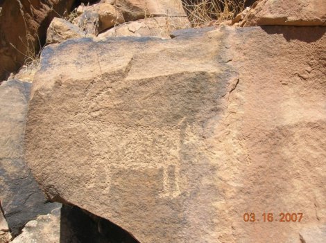 Crawdad Canyon Petroglyphs