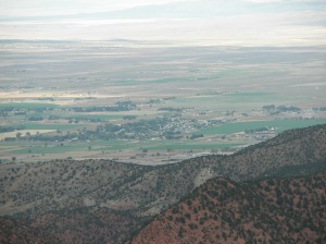 Cedar Valley, seen from the top of the C Trail